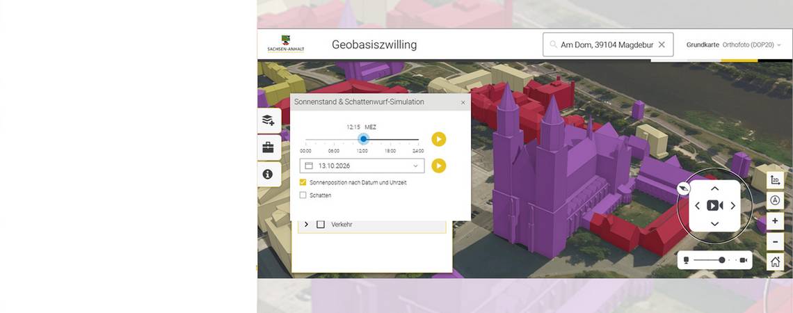 Geobasiszwilling Sachsen-Anhalt Entdecke Sachsen-Anhalt als räumliches, digitales und flächendeckendes 3D-Abbild.