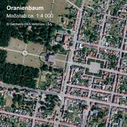 DOP20, Schloss Oranienbaum © GeoBasis-DE/LVermGeo LSA