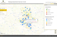 Abb. 1: Geoanwendung "Badegewässerkarte Sachsen-Anhalt“ (https://www.geodatenportal.sachsen-anhalt.de/mapapps/resources/apps/badegewaesserkarte/index.html?lang=de, 02.08.2023)