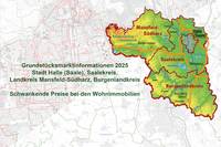 Grundstücksmarktinformationen 2025 –  Stadt Halle (Saale), Saalekreis, Landkreis Mansfeld-Südharz, Burgenlandkreis