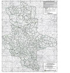 Bodenrichtwertübersichtskarte für land- und forstwirtschaftlich genutzte Flächen im Maßstab 1:250 000 © GeoBasis-DE/LVermGeo