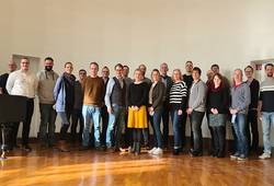 Mitglieder des Prüfungsausschusses für die Ausbildungsberufe in der Geoinformationstechnologie in Sachsen-Anhalt