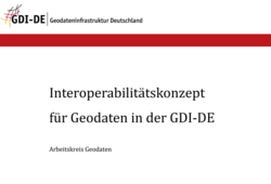 Abb. 1: Interoperabilitätskonzept Version 2.0 (https://www.gdi-de.org/download/AG_Geodaten_Interoperabilitätskonzept_Geodaten_GDI-DE.pdf, 23.08.2022)