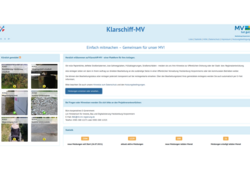 Abb. 1: Klarschiff-MV – Startseite ( https://www.klarschiff-mv.de/, 20.08.2024)