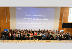 Abb. 1: GDI-Forum Brandenburg 2026, © LGB