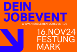 Besuchen Sie uns am 16.11.2024 auf dem hierbleiben JOBEVENT in der Festung Mark Magdeburg!