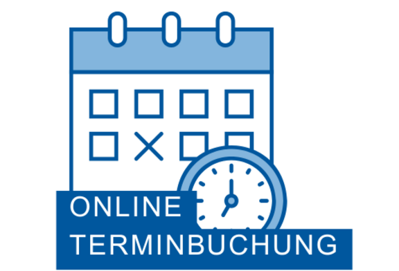 Buchen Sie Ihren Termin im LVermGeo online.