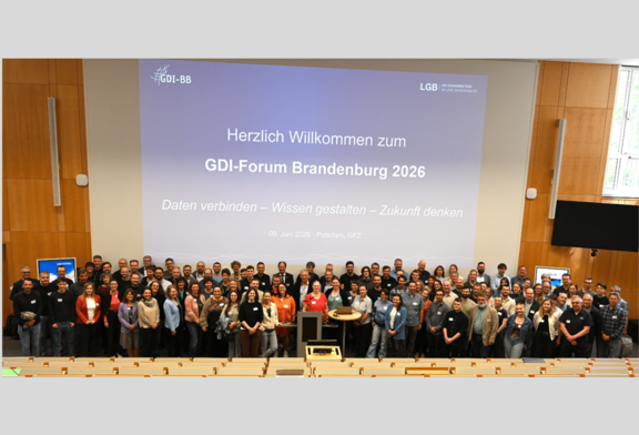 Abb. 1: GDI-Forum Brandenburg 2026, © LGB